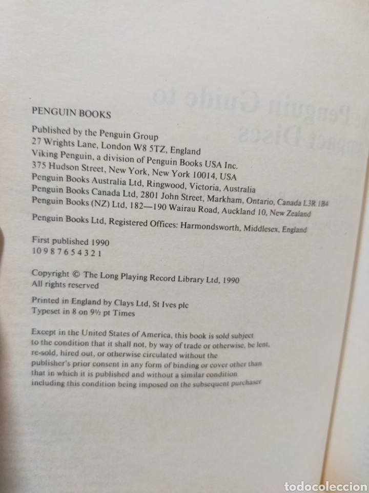 Libros de segunda mano: THE PENGUIN GUIDE TO COMPACT DISCS - Foto 7
