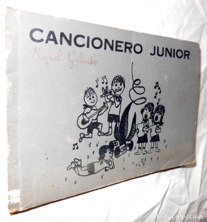 Libros de segunda mano: CANCIONERO JUNIOR. - Foto 1