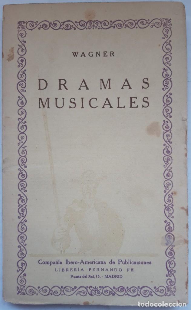 Libros de segunda mano: DRAMAS MUSICALES. WAGNER. VOL. 19 - Foto 1