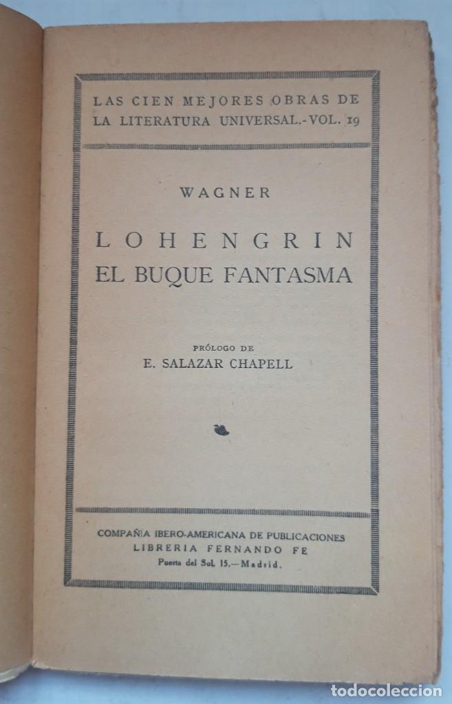 Libros de segunda mano: DRAMAS MUSICALES. WAGNER. VOL. 19 - Foto 2