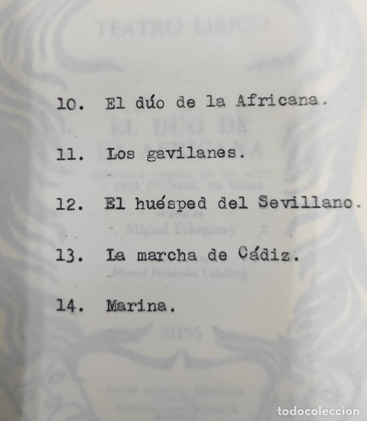 Libros de segunda mano: Zarzuelas. 4 vol&uacute;menes - Foto 5