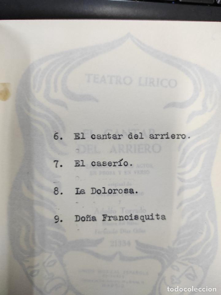 Libros de segunda mano: Zarzuelas. 4 vol&uacute;menes - Foto 4