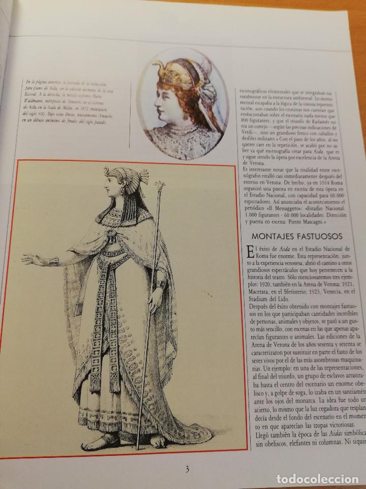 Libros de segunda mano: &Oacute;PERA. AIDA (GIUSEPPE VERDI) - Foto 5
