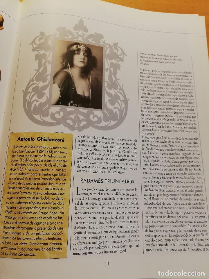 Libros de segunda mano: &Oacute;PERA. AIDA (GIUSEPPE VERDI) - Foto 7