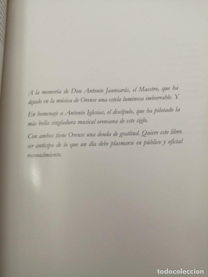 Libros de segunda mano: LA M&Uacute;SICA EN ORENSE - Foto 3