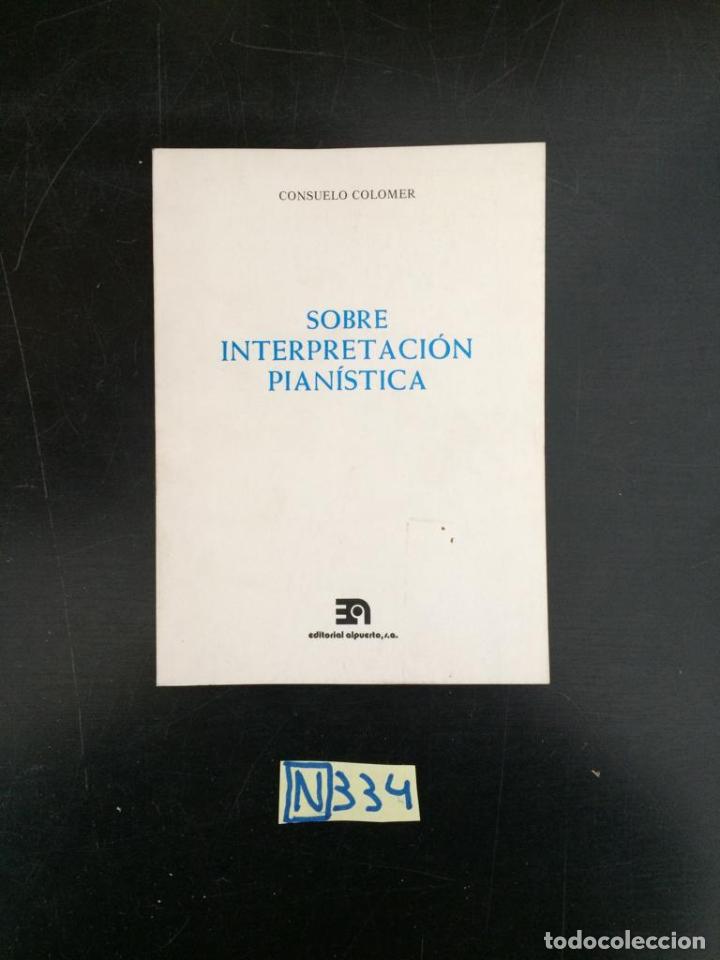 Libros de segunda mano: Sobre interpretaci&oacute;n pianistica - Foto 1
