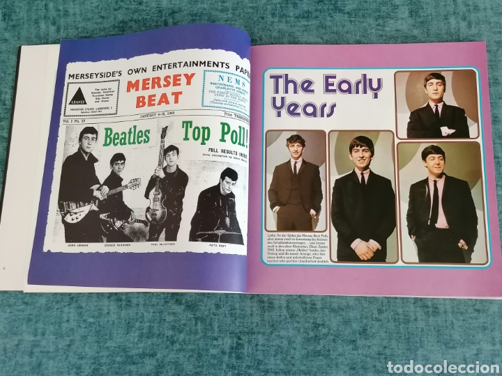 Libros de segunda mano: Libro alem&aacute;n sobre THE BEATLES (1975) - Foto 4