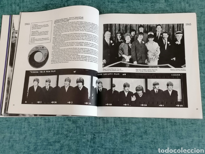 Libros de segunda mano: Libro alem&aacute;n sobre THE BEATLES (1975) - Foto 8
