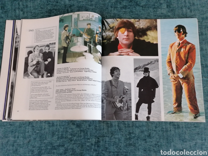 Libros de segunda mano: Libro alem&aacute;n sobre THE BEATLES (1975) - Foto 9