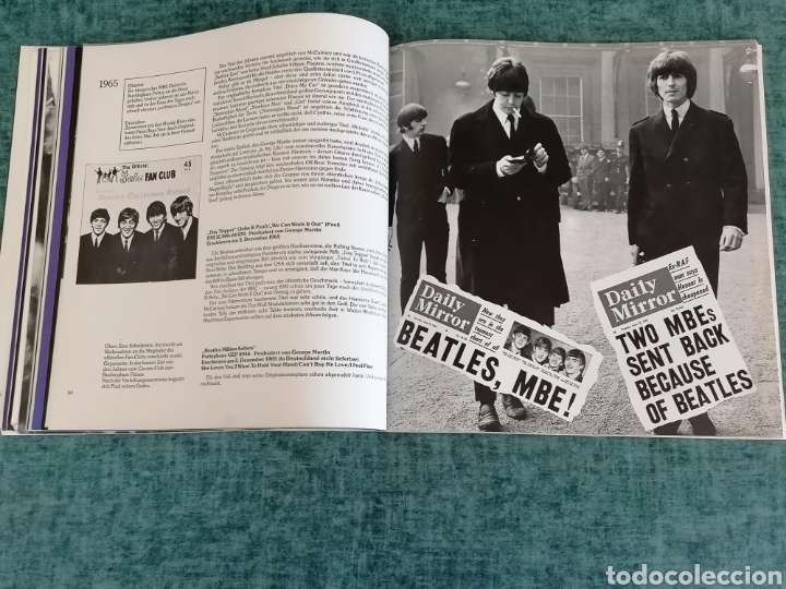 Libros de segunda mano: Libro alem&aacute;n sobre THE BEATLES (1975) - Foto 11