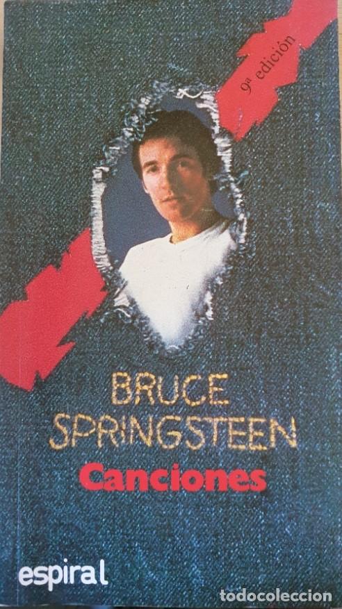 Libros de segunda mano: CANCIONES. - SPRINGSTEIN, Bruce. - Foto 1