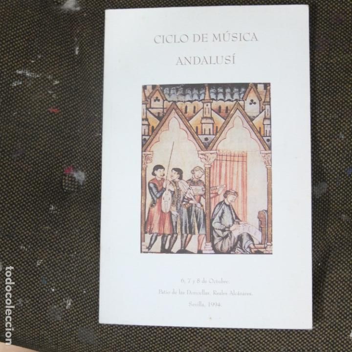 Second hand books: ciclo musica andalusi -