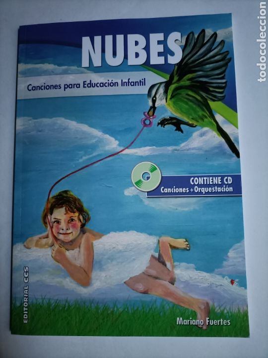 Libros de segunda mano: Nubes. Canciones para educaci&oacute;n infantil - Foto 3