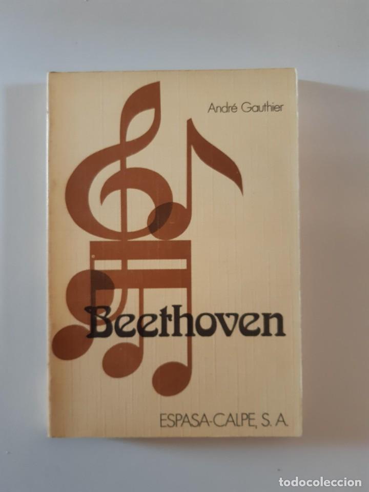 Libros de segunda mano: BEETHOVEN ANDRE GAUTHIER MUSICA CLASICA