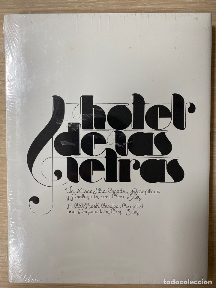 Libros de segunda mano: Disco Libro HOTEL DE LAS LETRAS - Foto 1