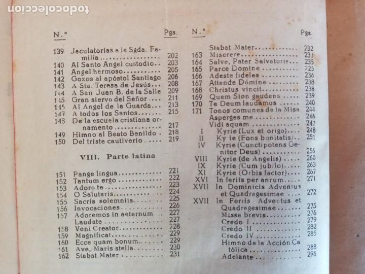 Libros de segunda mano: CANTICOS SAGRADOS. EDICIONES BRU&Ntilde;O 1955. - Foto 4