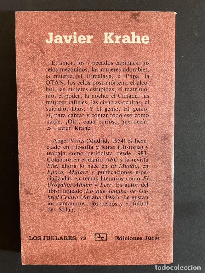 Libros de segunda mano: JAVIER KRAHE. EDICIONES JUCAR, 1991 - Foto 2