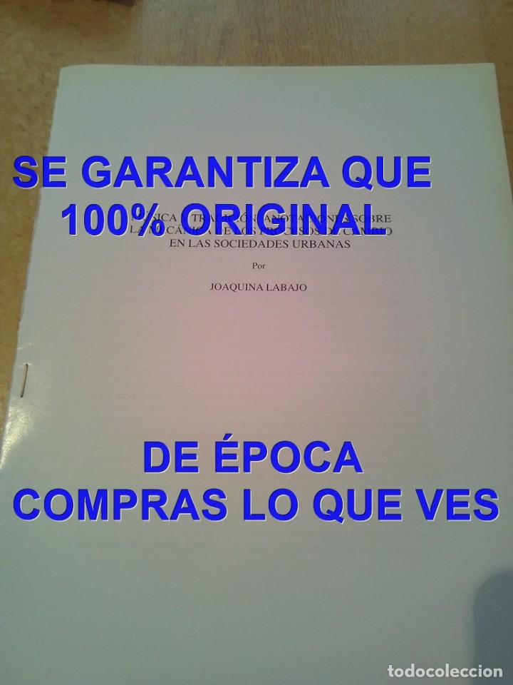 Libros de segunda mano: MUSICA Y TRADICION PROCESOS CAMBIO SOCIEDADES URBANAS JOAQUINA LABAJO 12 PG U53