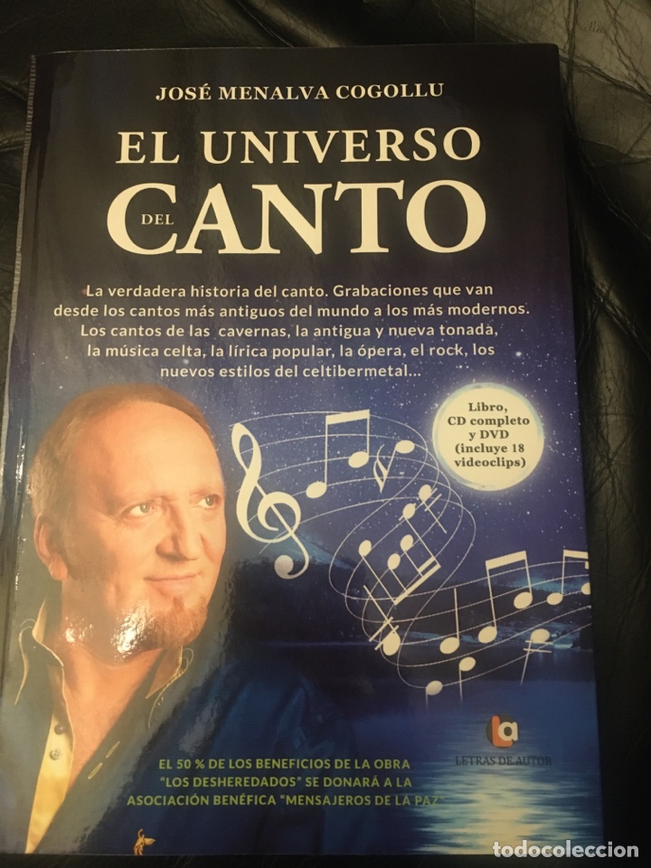 Second hand books: El universo del canto - Jose Menalva Cogollu - No contiene Cd ni Dvd