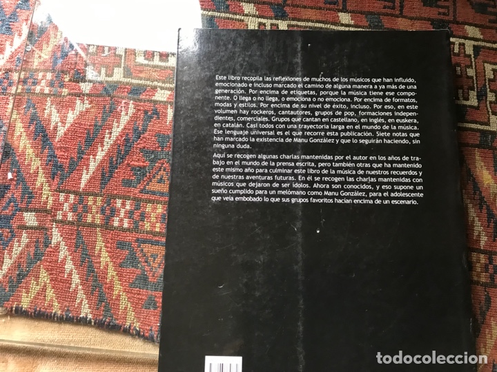 Libros de segunda mano: Conversaciones de Pop & Rock. Manu Gonz&aacute;lez - Foto 3