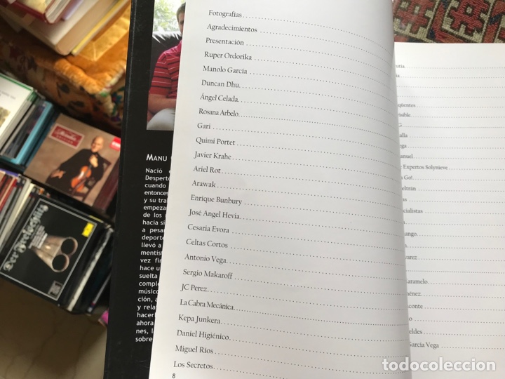 Libros de segunda mano: Conversaciones de Pop & Rock. Manu Gonz&aacute;lez - Foto 4