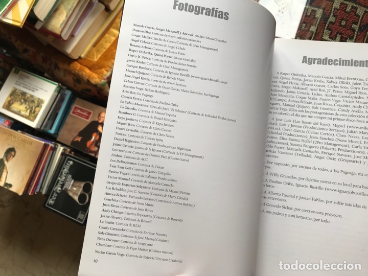 Libros de segunda mano: Conversaciones de Pop & Rock. Manu Gonz&aacute;lez - Foto 6