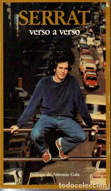 Libros de segunda mano: VERSO A VERSO. - SERRAT, Joan Manuel. - Foto 1