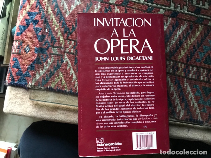 Libros de segunda mano: Invitaci&oacute;n a la &oacute;pera. John Louis Digotetani - Foto 3