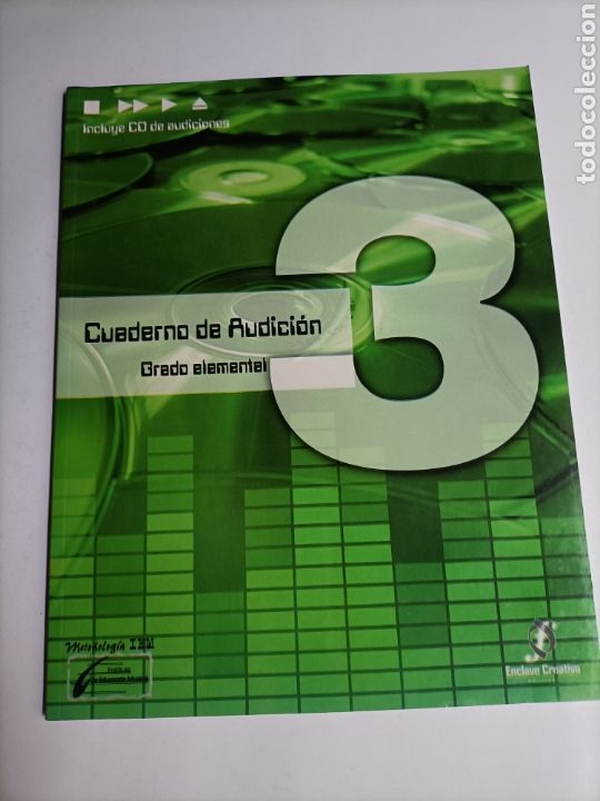 Libros de segunda mano: Cuaderno de audici&oacute;n 3 . Grado elemental - Foto 1