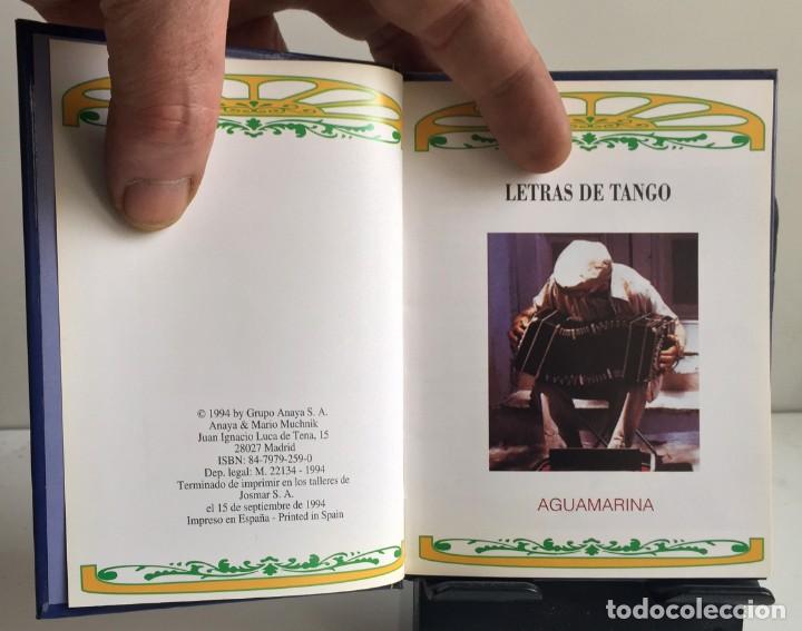 Libros de segunda mano: LETRAS DE TANGO. VV. AA. - Foto 3