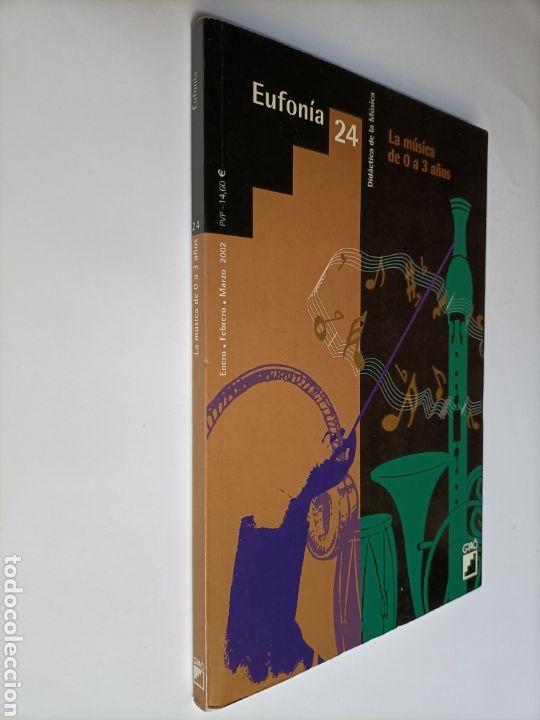 Libros de segunda mano: La m&uacute;sica de 0 a 3 a&ntilde;os . . Eufon&iacute;a n&uacute;mero 24