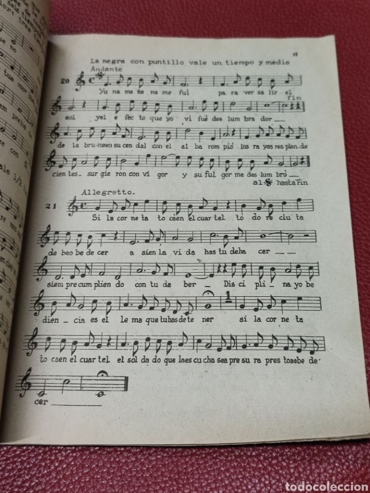 Libros de segunda mano: Cartilla del Solfeo Cantado Ediciones UCE - Foto 3