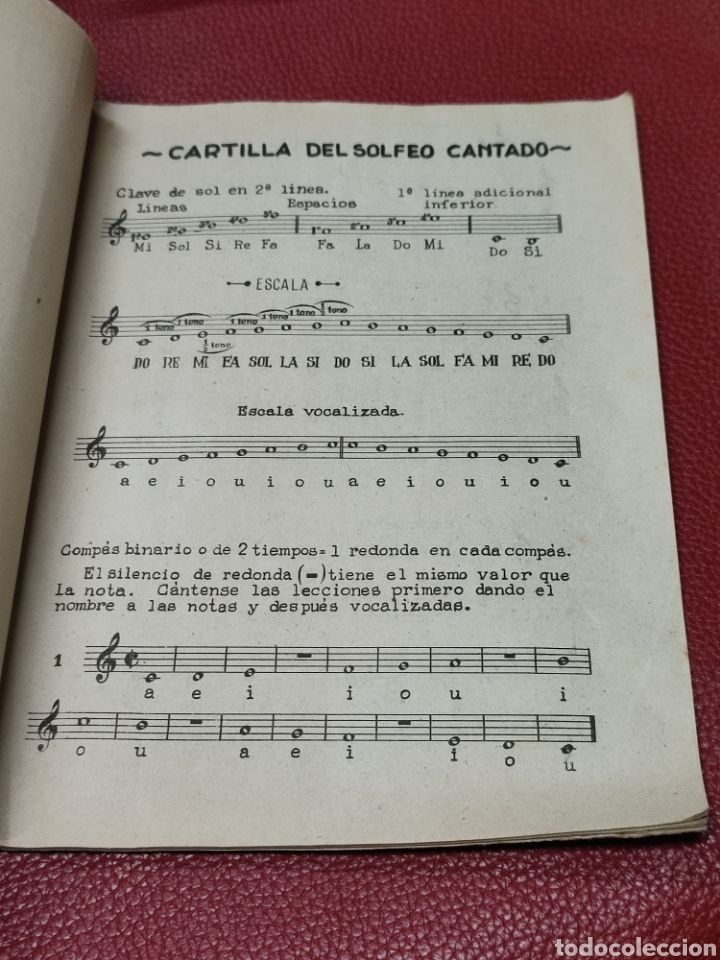 Libros de segunda mano: Cartilla del Solfeo Cantado Ediciones UCE - Foto 4