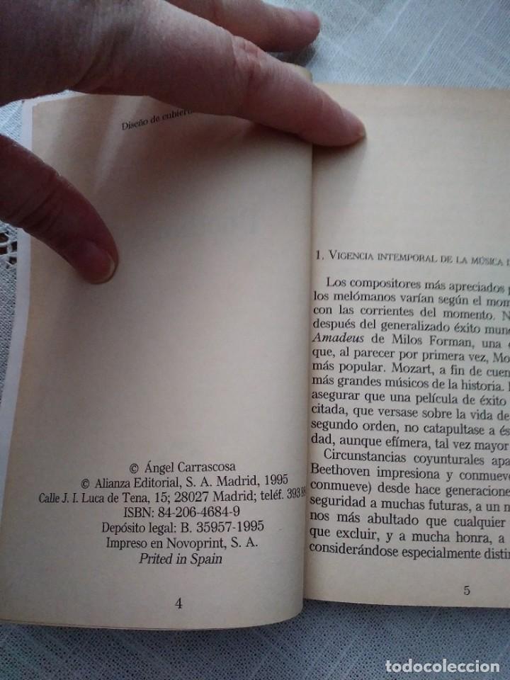 Libros de segunda mano: &Aacute;NGEL CARRASCOSA &rdquo;BEETHOVEN&rdquo; - Foto 5