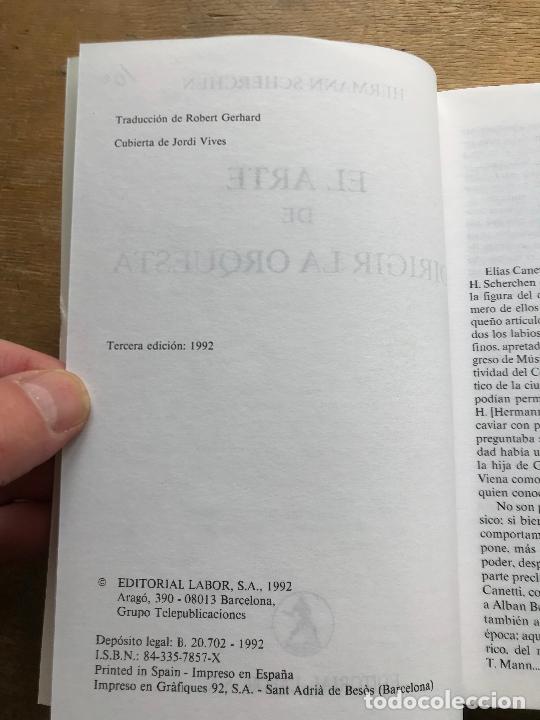 Libros de segunda mano: H. SCHERCHEN. EL ARTE DE DIRIGIR LA ORQUESTA. - Foto 3