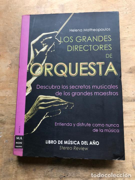 Second hand books: HELENA MATHEOPOULOS. LOS GRANDES DIRECTORES DE ORQUESTA.