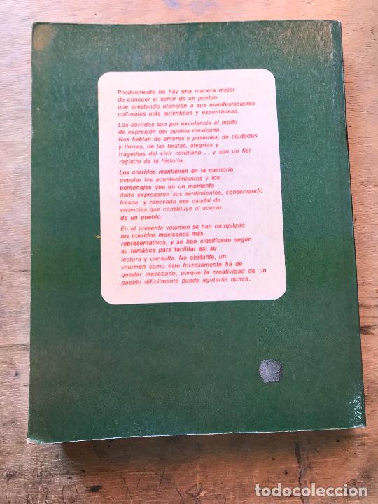 Libros de segunda mano: GILBERTO V&Eacute;LEZ. CORRIDOS MEXICANOS. - Foto 7