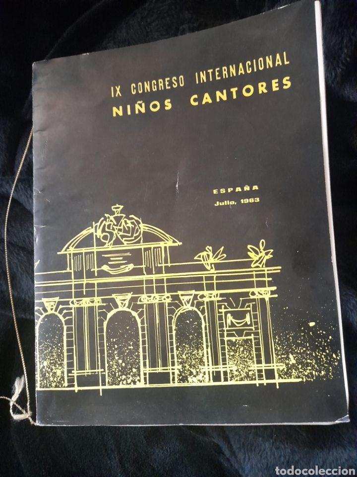Libros de segunda mano: IX Congreso Internacional de Ni&ntilde;os Cantores, Espa&ntilde;a 1963