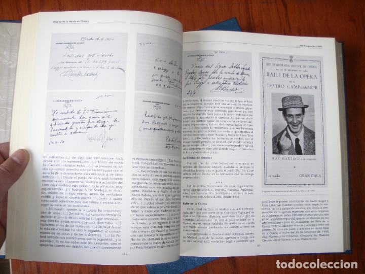 Libros de segunda mano: DOS TOMOS HISTORIA DE LA OPERA EN OVIEDO - Foto 6