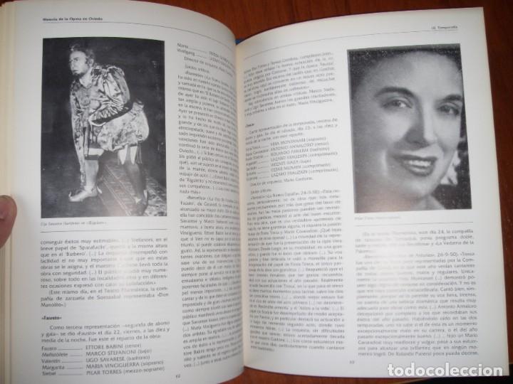 Libros de segunda mano: DOS TOMOS HISTORIA DE LA OPERA EN OVIEDO - Foto 11