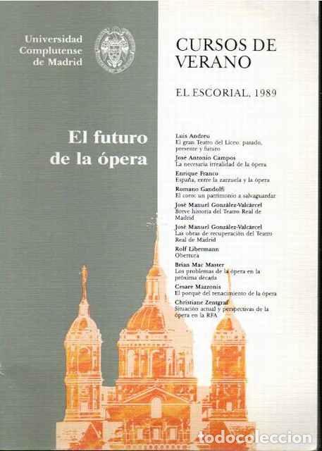 Libros de segunda mano: El futuro de la &oacute;pera - VV.AA. - Foto 1
