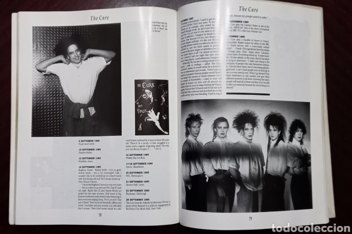 Libros de segunda mano: Libro vintage The Cure a visual documentary New Edition 1993 - Foto 2