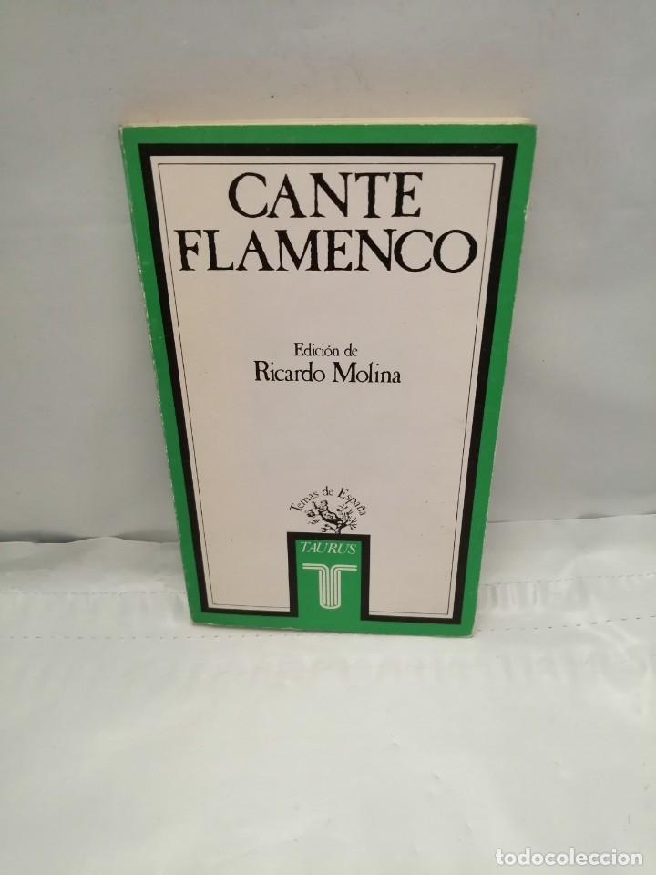 Libros de segunda mano: CANTE FLAMENCO
