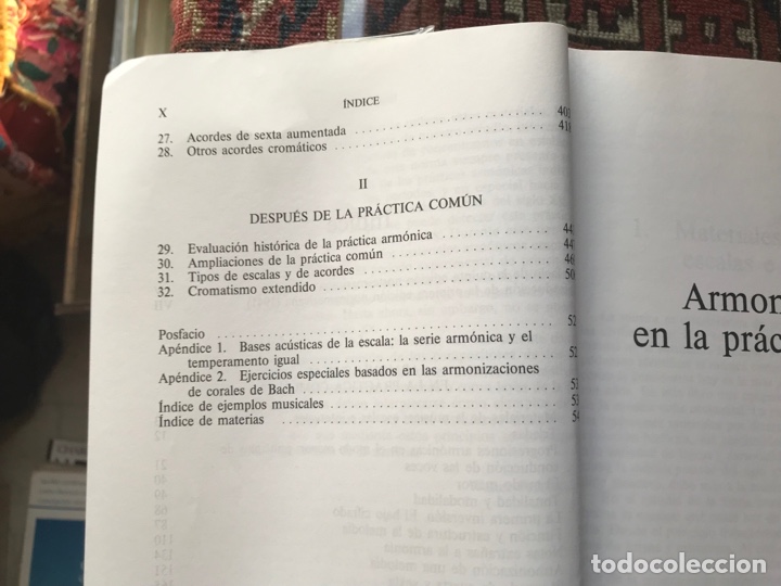 Libros de segunda mano: Armon&iacute;a. Walther Piston. Labor - Foto 6