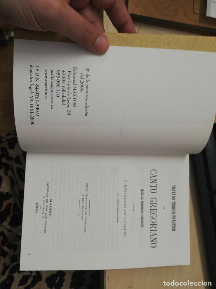 Libros de segunda mano: TRATADO TE&Oacute;RICO-PR&Aacute;CTICO DE CANTO GREGORIANO. FACS&Iacute;MIL. 2006 - Foto 3