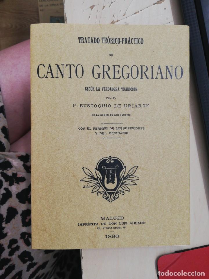 Libros de segunda mano: TRATADO TE&Oacute;RICO-PR&Aacute;CTICO DE CANTO GREGORIANO. FACS&Iacute;MIL. 2006 - Foto 1