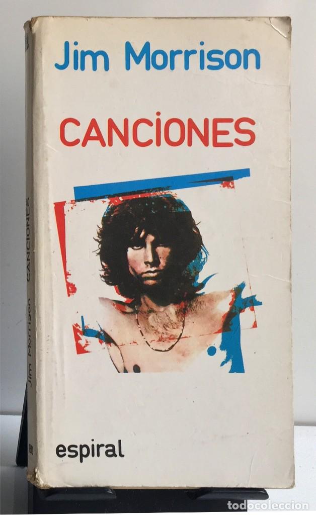 Libros de segunda mano: CANCIONES. Jim Morrison - Foto 1