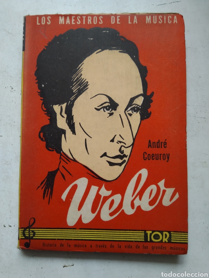 Libros de segunda mano: WEBER LOS MAESTROS DE LA M&Uacute;SICA/