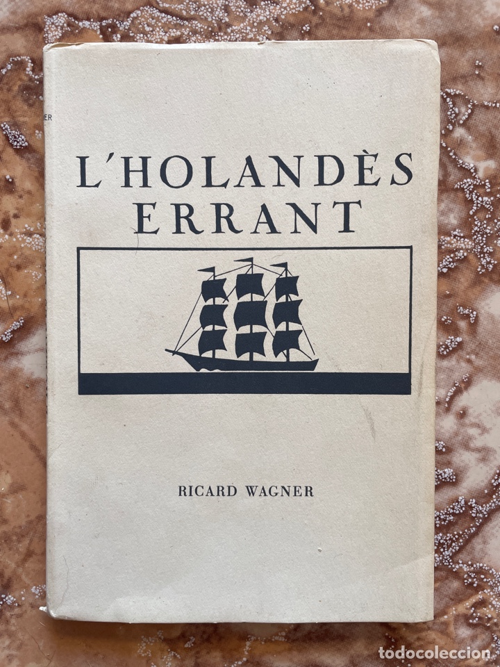 Libros de segunda mano: L&rsquo;Holand&egrave;s errant, de Ricard Wagner. - Foto 1