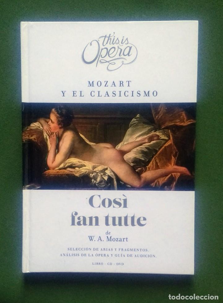 Libros de segunda mano: THIS IS OPERA - COSI FAN TUTTE - LIBRO + CD + DVD - Foto 1